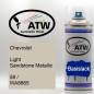 Preview: Chevrolet, Light Sandstone Metallic, 58 / WA8865: 400ml Sprühdose, von ATW Autoteile West.